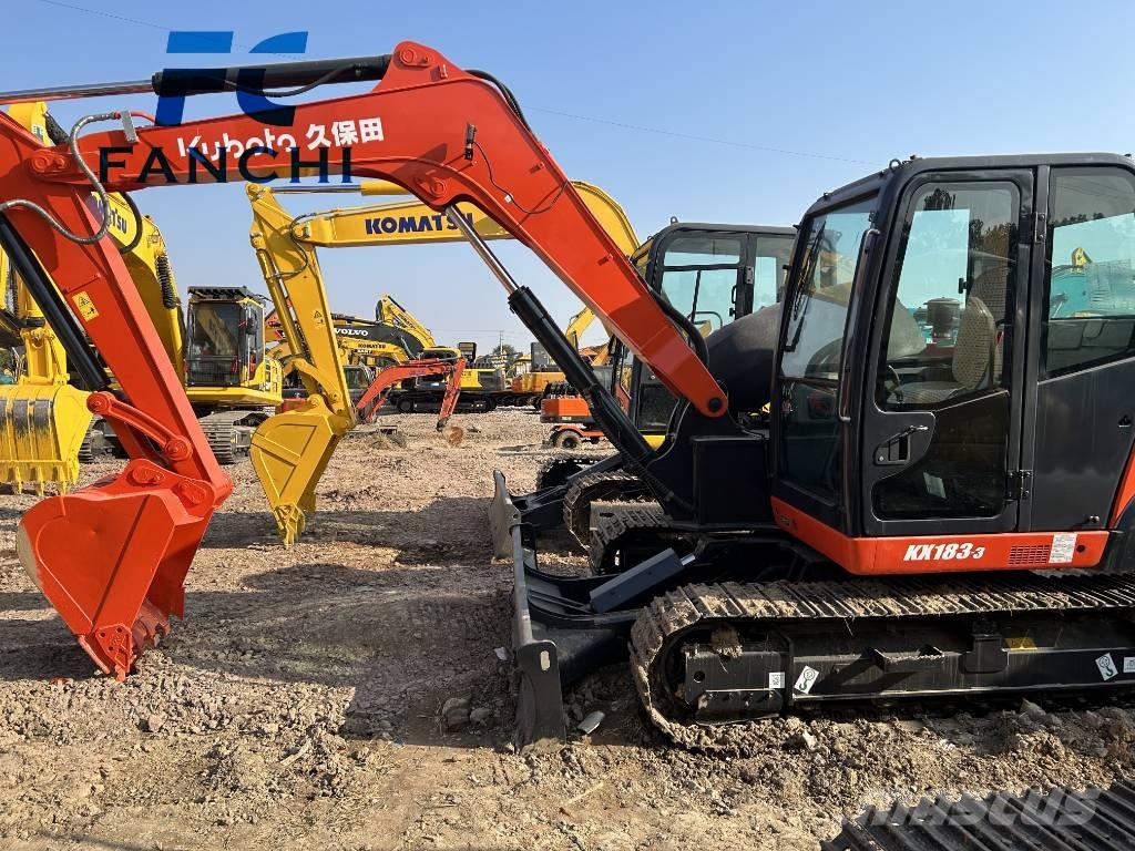 Kubota KX 183-3 Vikšriniai ekskavatoriai