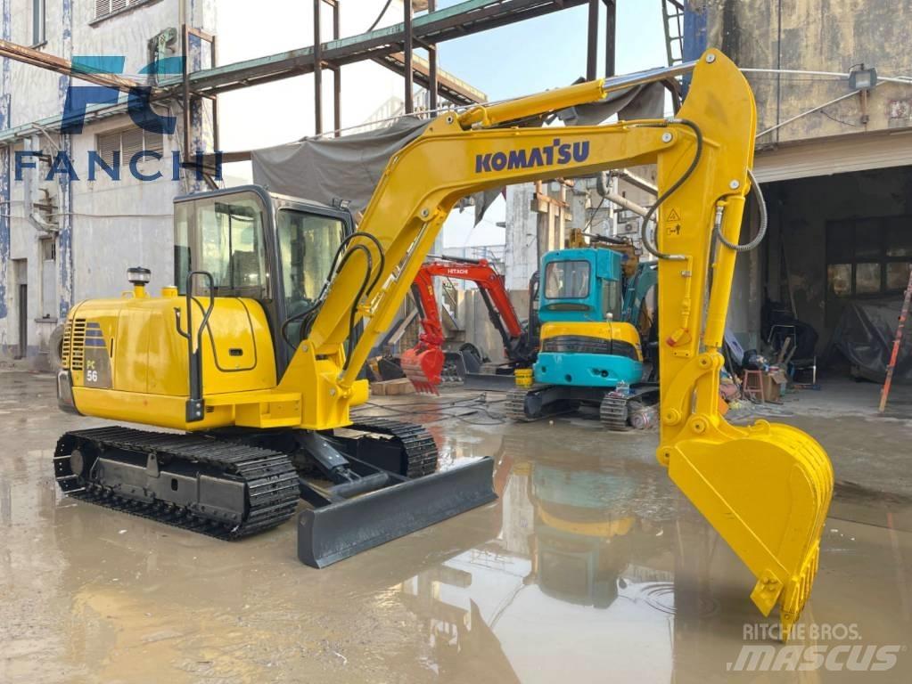 Komatsu PC 56-7 Vikšriniai ekskavatoriai