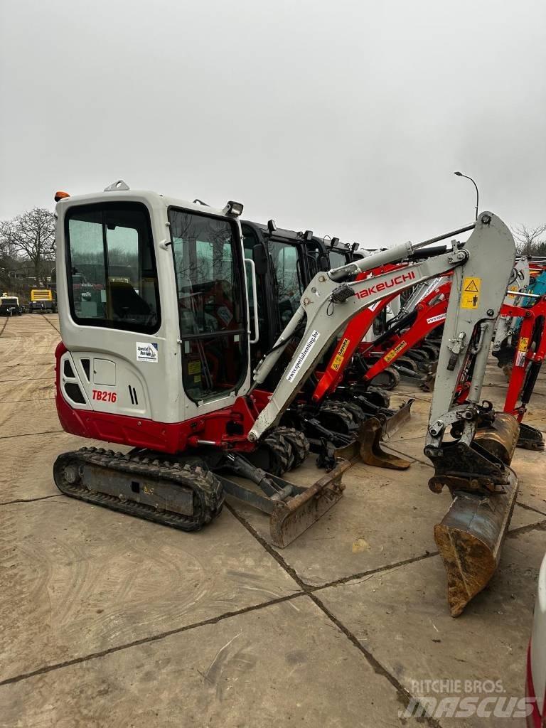 Takeuchi TB 216 Mini ekskavatoriai < 7 t