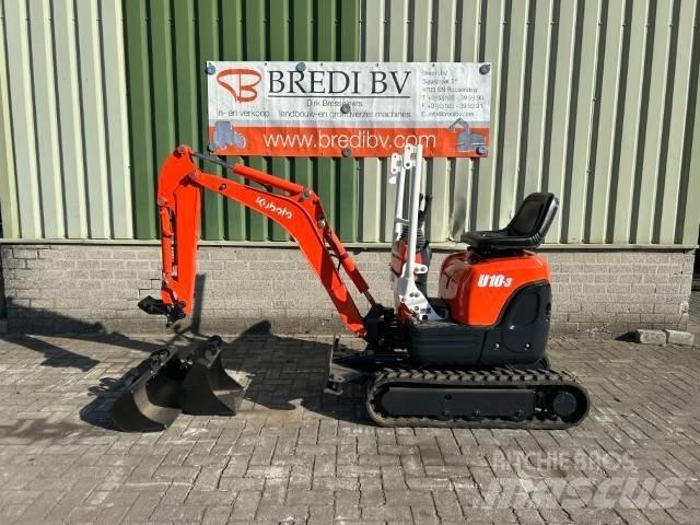 Kubota U 10-3 Mini ekskavatoriai < 7 t