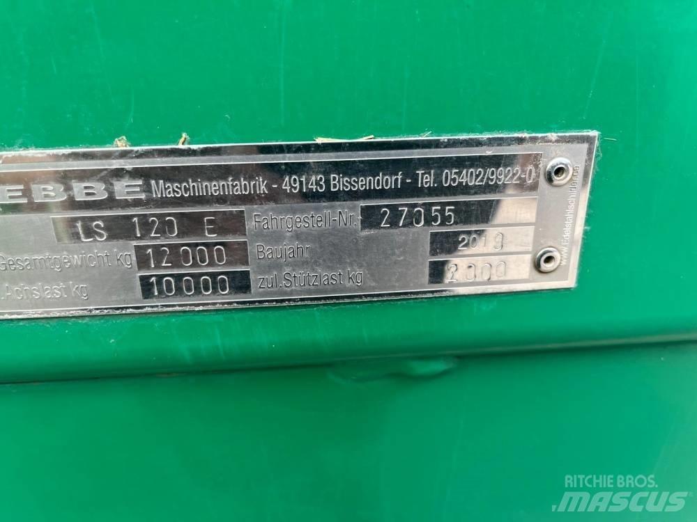 Tebbe 120 LS Mėšlo barstytuvai