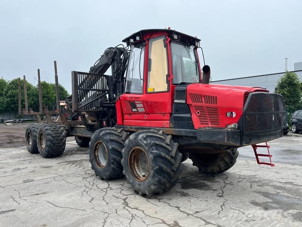Komatsu 865 Naudoti miškovežiai (Forvarderiai)