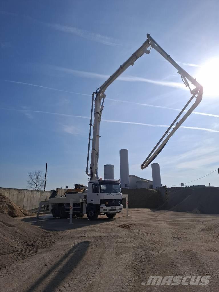 Mercedes-Benz Actros Betono siurbliai