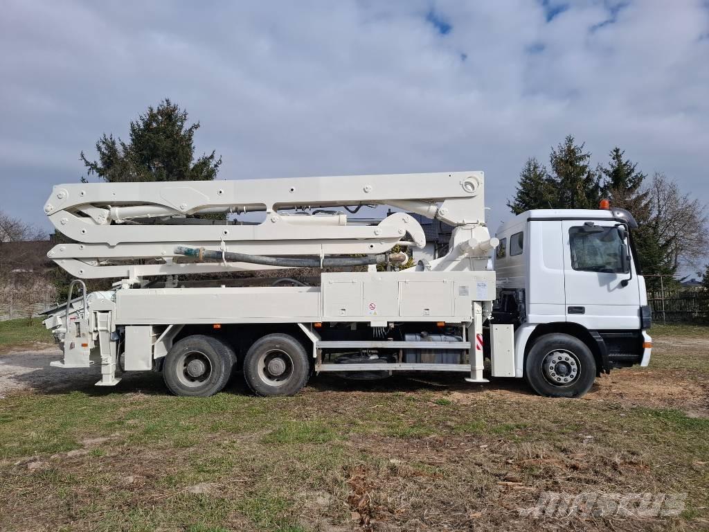 Mercedes-Benz Actros Betono siurbliai