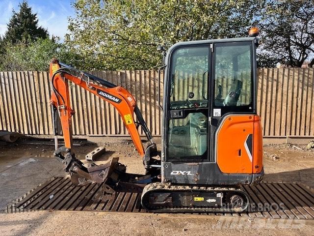 Doosan DX 19 Mini ekskavatoriai < 7 t