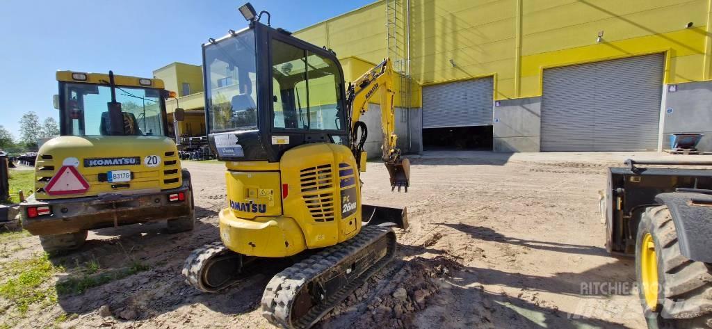 Komatsu PC 26 MR Mini ekskavatoriai < 7 t