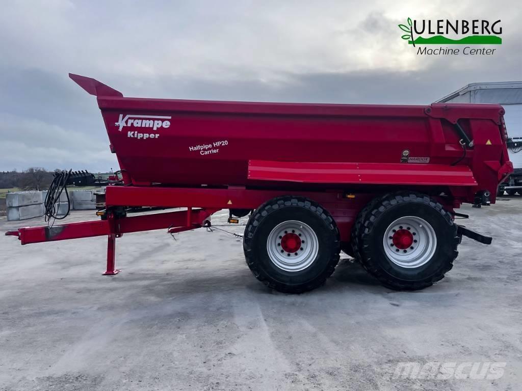Krampe HP 20 Savivartės priekabos