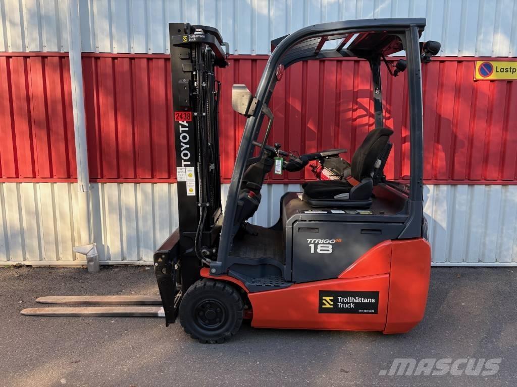 Toyota 8FBE18T Elektriniai šakiniai krautuvai