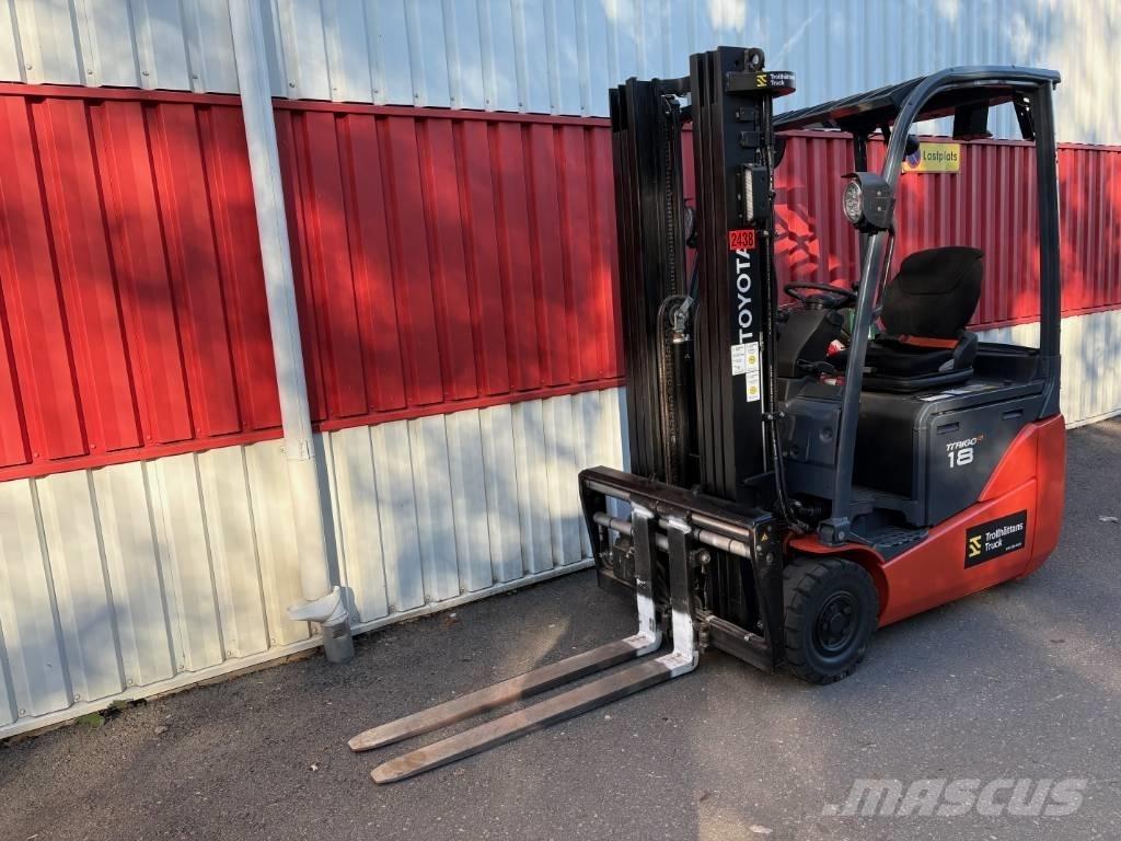 Toyota 8FBE18T Elektriniai šakiniai krautuvai