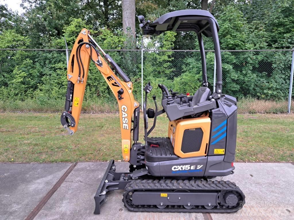CASE CX15EV Mini ekskavatoriai < 7 t