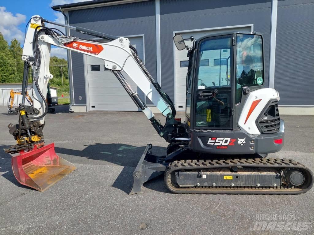 Bobcat E50z Mini ekskavatoriai < 7 t
