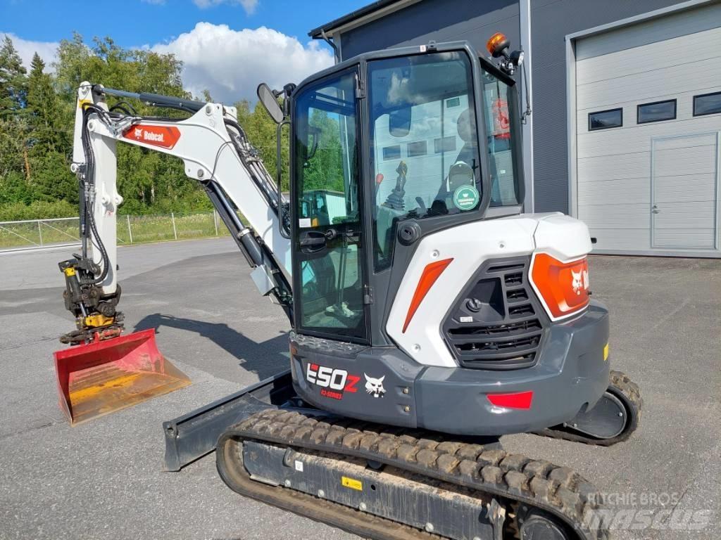 Bobcat E50z Mini ekskavatoriai < 7 t