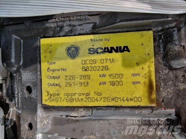 Scania DC09 71A Varikliai