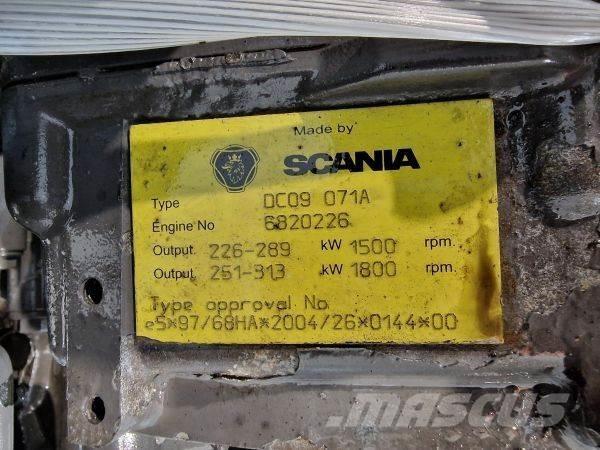 Scania DC09 71A Varikliai