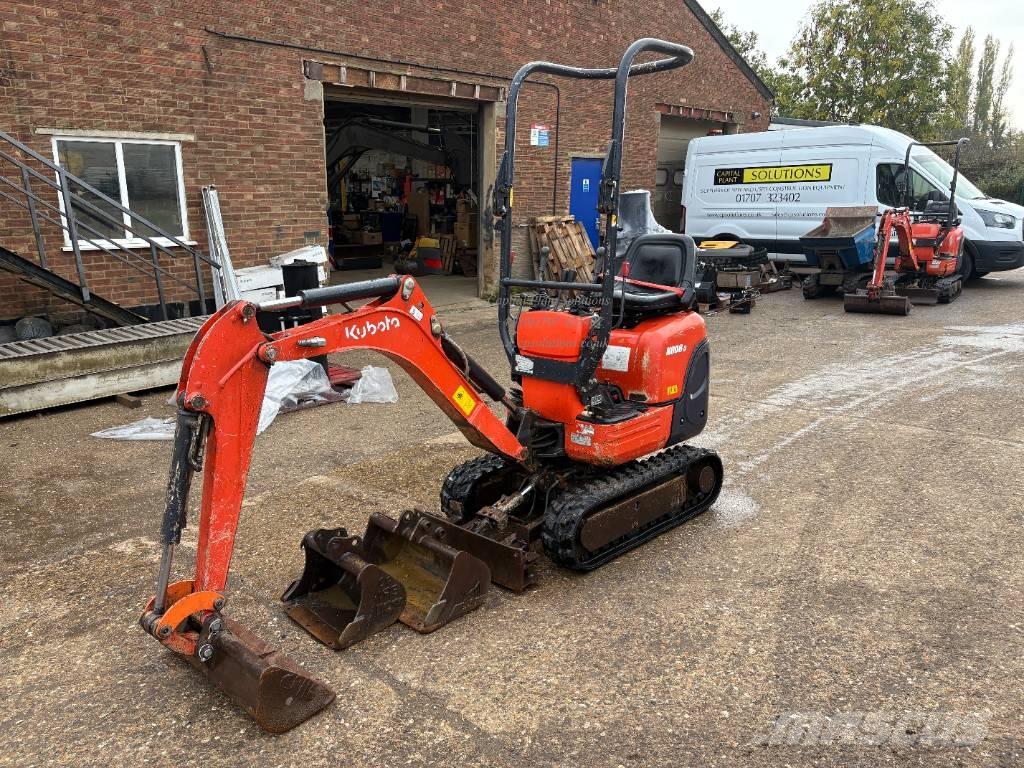 Kubota K 008-3 Mini ekskavatoriai < 7 t