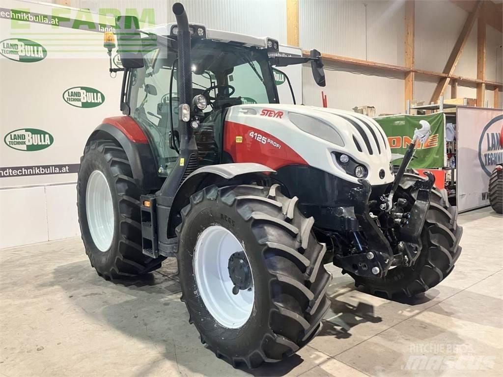 Steyr 4125 profi Traktoriai