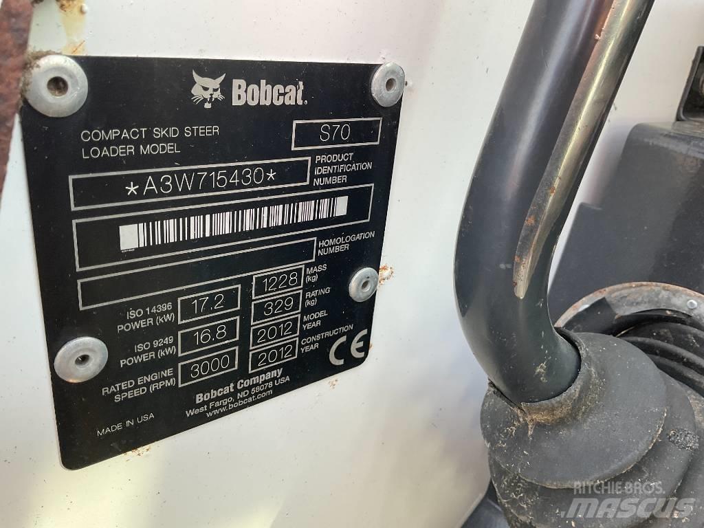 Bobcat S 70 Krautuvai su šoniniu pasukimu