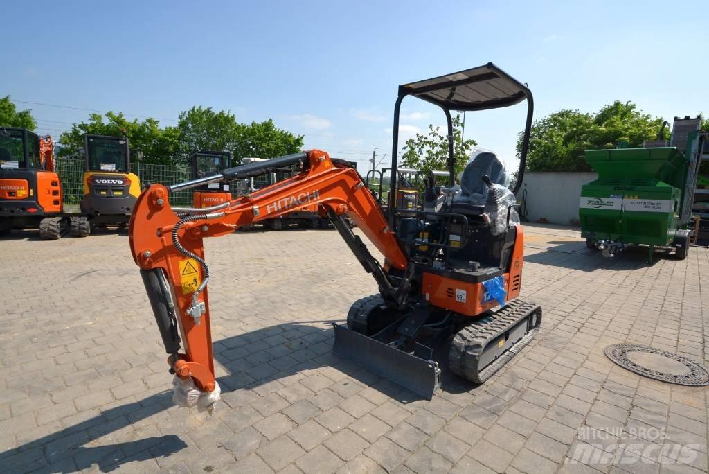 Hitachi ZX 17 U-6 Mini ekskavatoriai < 7 t