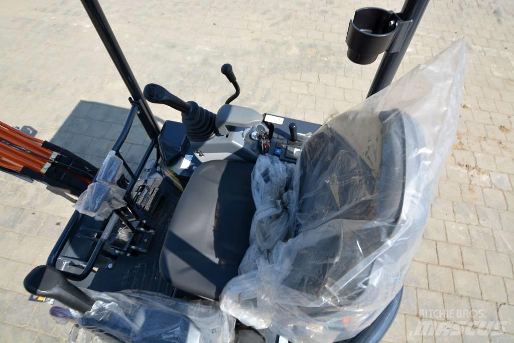 Hitachi ZX 17 U-6 Mini ekskavatoriai < 7 t