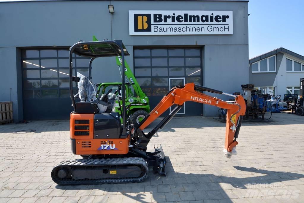 Hitachi ZX 17 U-6 Mini ekskavatoriai < 7 t