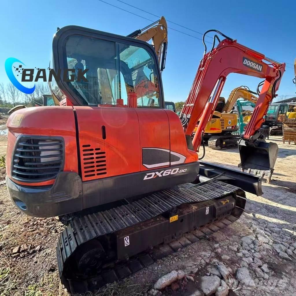 Doosan DX 60 Mini ekskavatoriai < 7 t