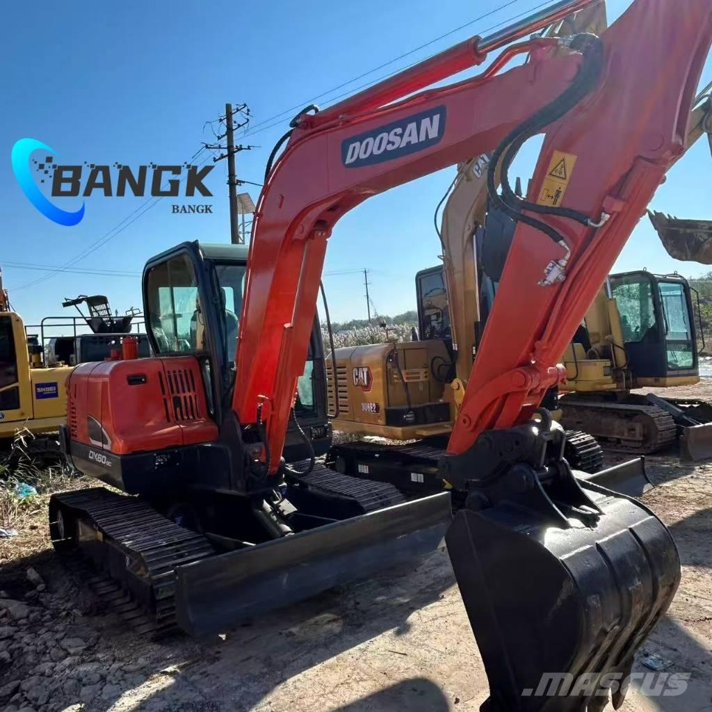 Doosan DX 60 Mini ekskavatoriai < 7 t