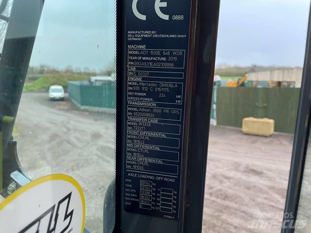 Bell B 30 E Karjeriniai savivarčiai