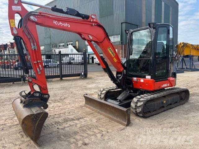 Kubota U 56-5 Mini ekskavatoriai < 7 t