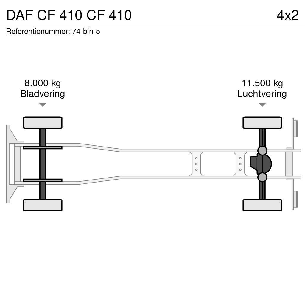 DAF CF 410 CF 410 Sunkvežimiai su dengtu kėbulu