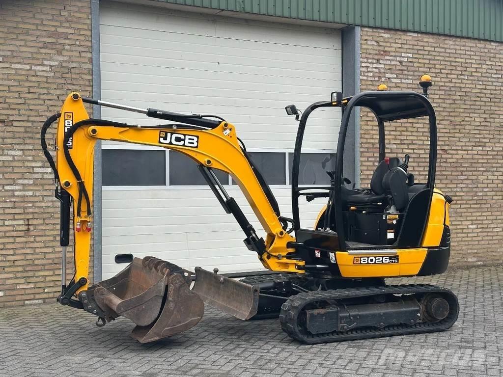 JCB 8026 CTS Mini ekskavatoriai < 7 t