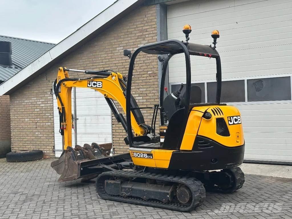 JCB 8026 CTS Mini ekskavatoriai < 7 t
