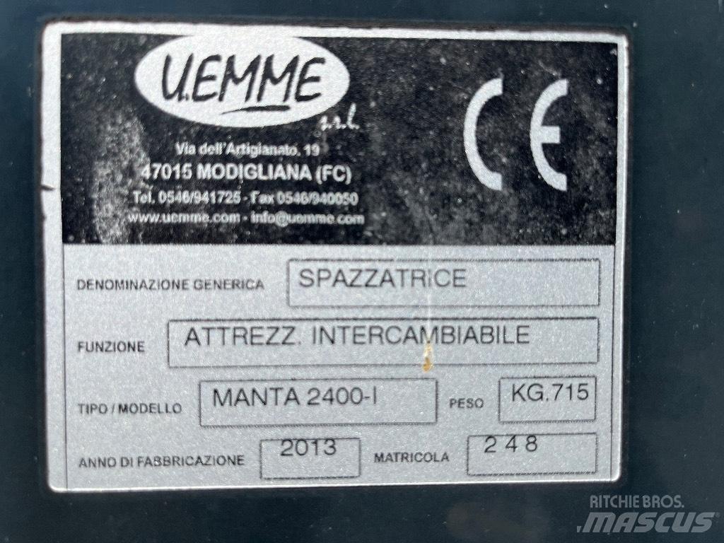  UEMME MANTA 2004-I Šepečiai