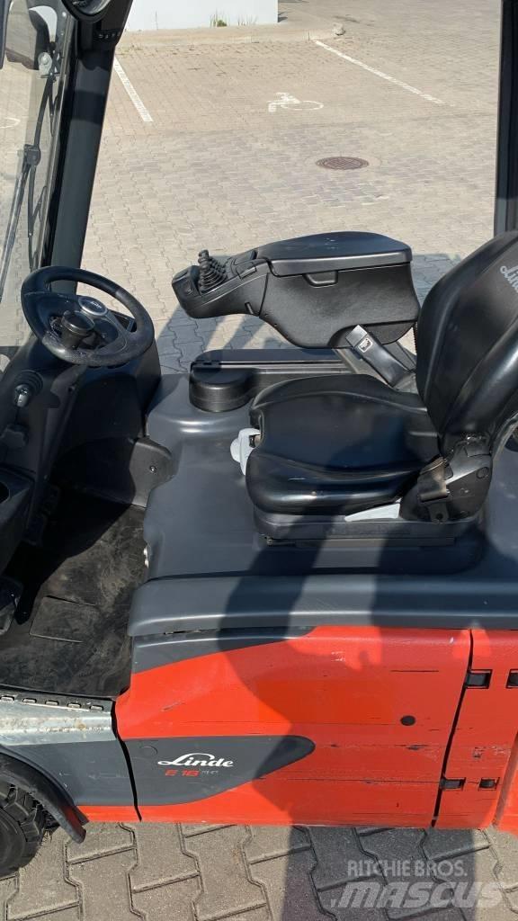 Linde E 18 Elektriniai šakiniai krautuvai