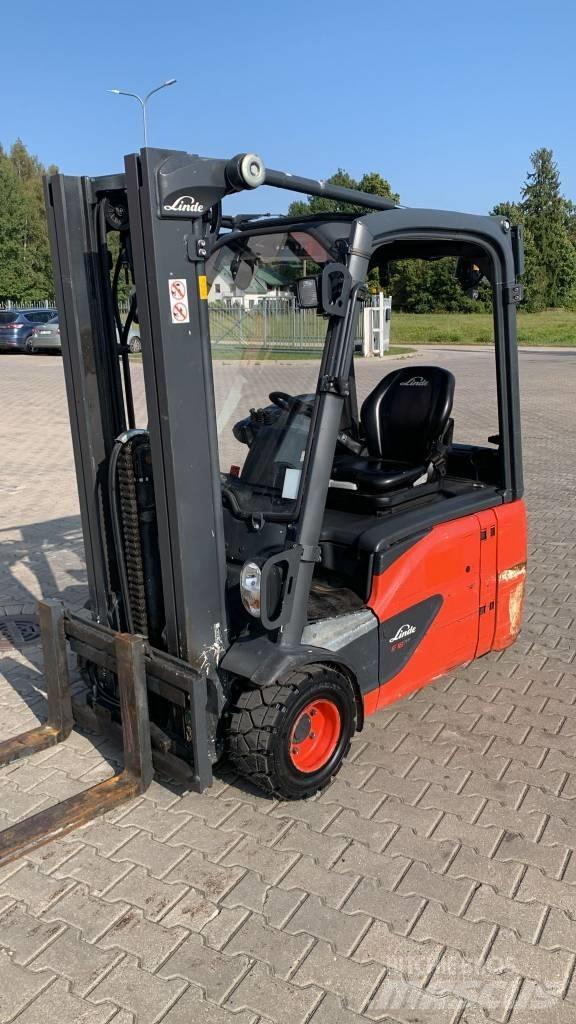 Linde E 18 Elektriniai šakiniai krautuvai