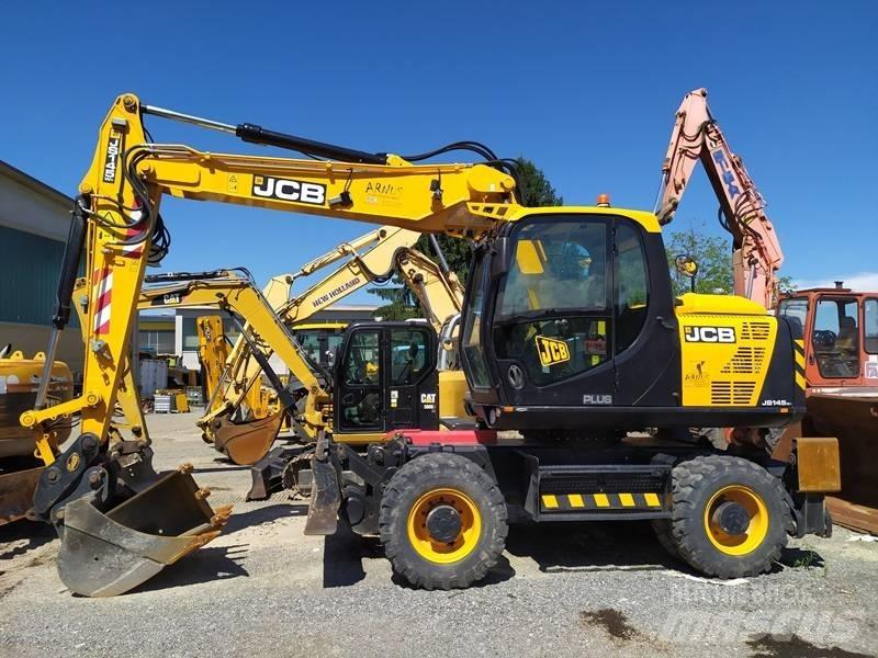 JCB JS 145 W Ratiniai ekskavatoriai