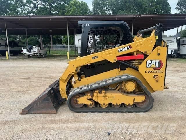 CAT 259D3 Krautuvai su šoniniu pasukimu