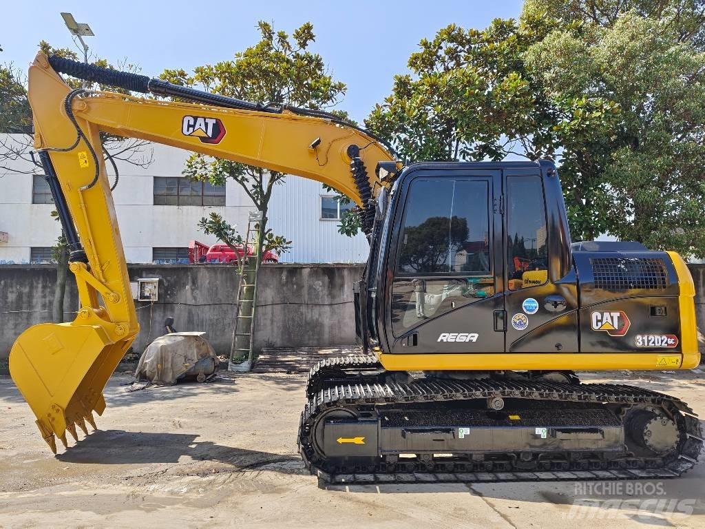 CAT 312D2GC Vidutinės galios ekskavatoriai 7-12 t