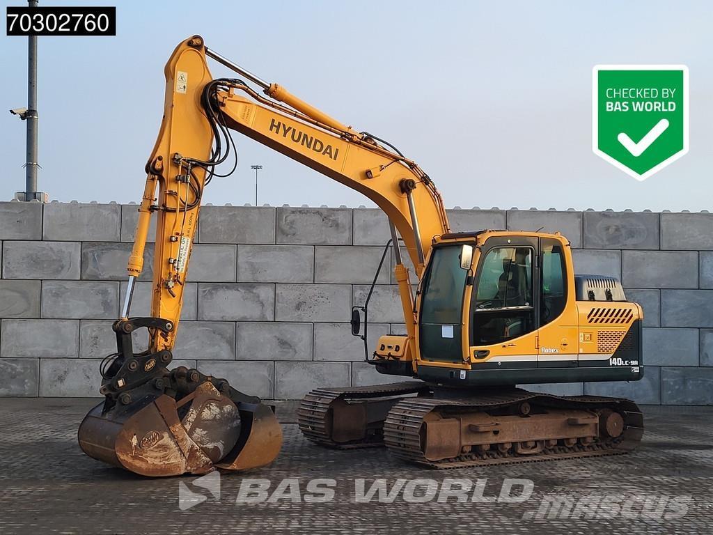 Hyundai R140 LC-9A Vikšriniai ekskavatoriai