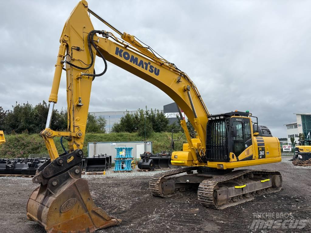 Komatsu PC360LC-11 Vikšriniai ekskavatoriai