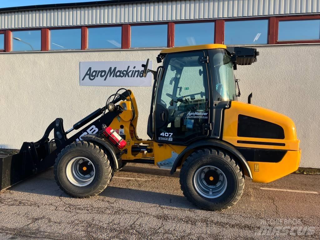 JCB 407 Naudoti ratiniai krautuvai