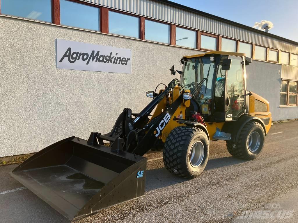 JCB 407 Naudoti ratiniai krautuvai