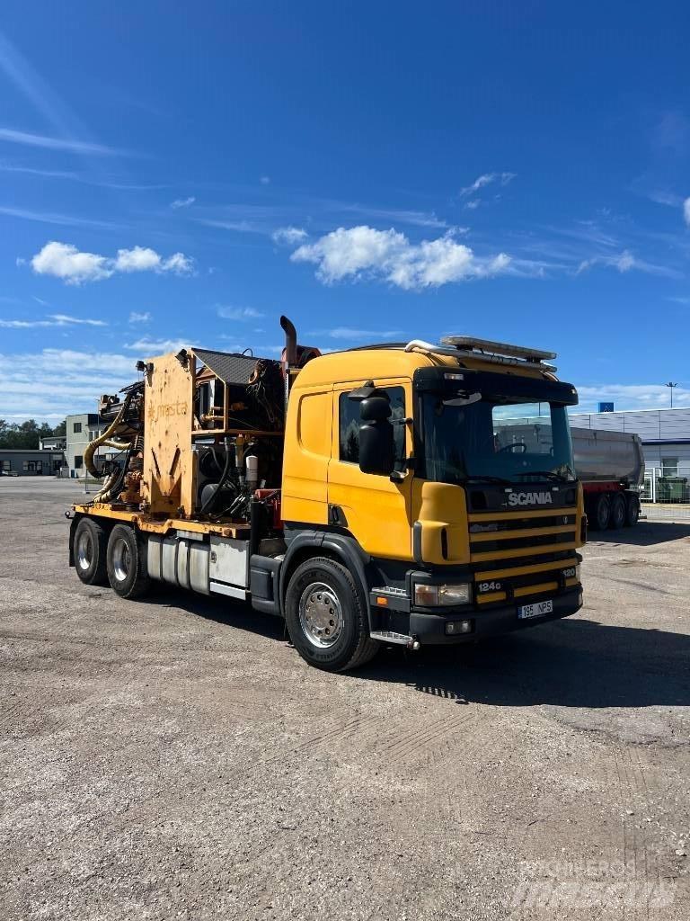 Scania 124 G 420 Polių kalimo technika
