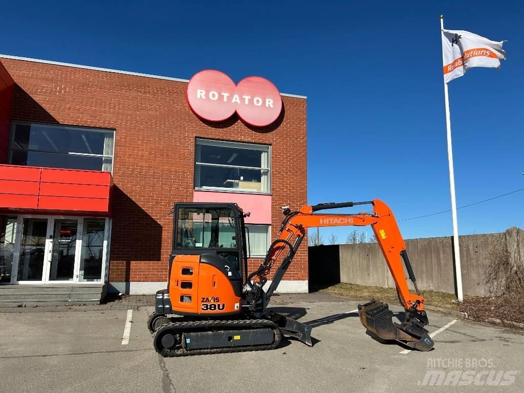 Hitachi ZX 38 U-5 A Mini ekskavatoriai < 7 t