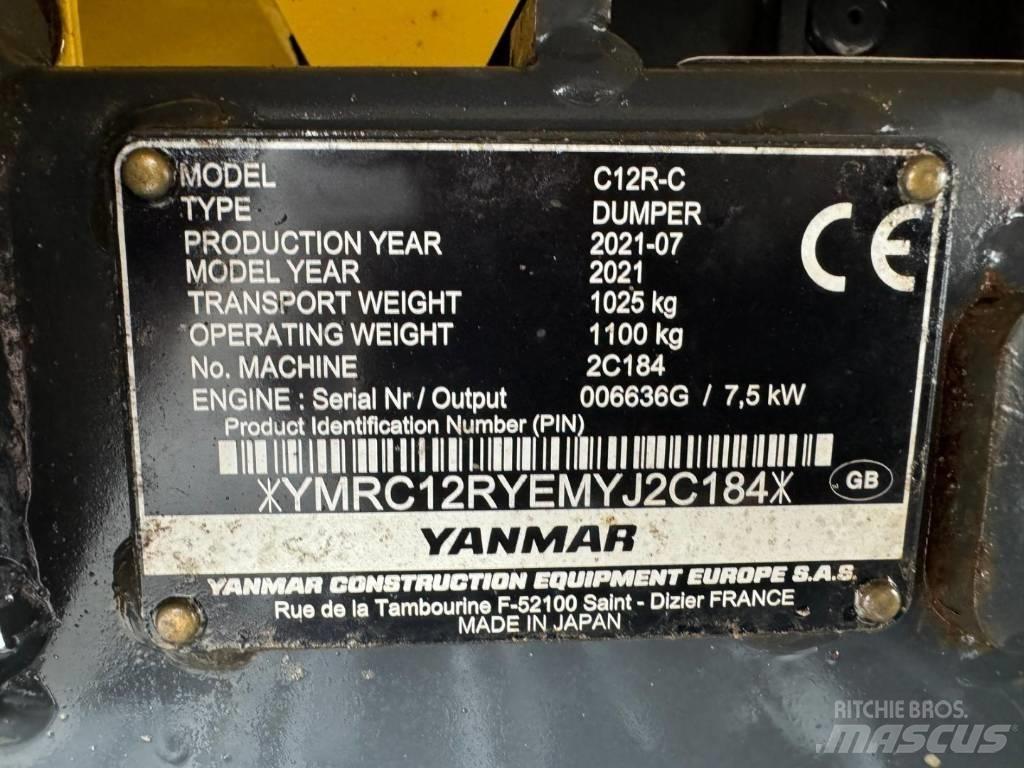 Yanmar C 12 RC Vikšrinė savivartė technika
