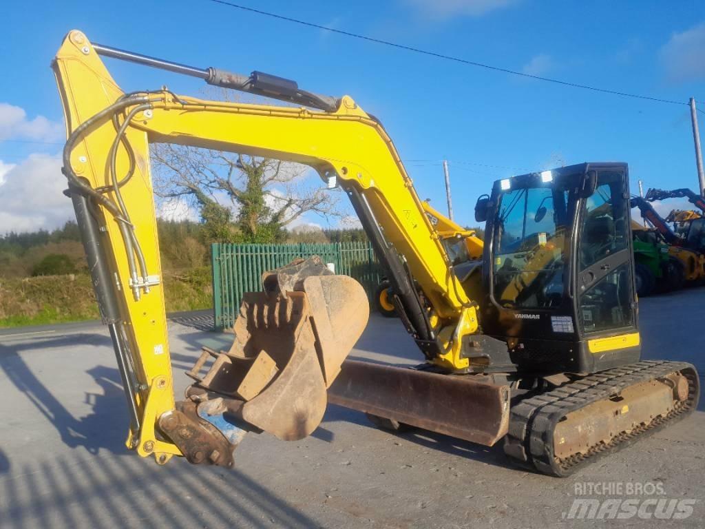 Yanmar Vio 82 Vikšriniai ekskavatoriai