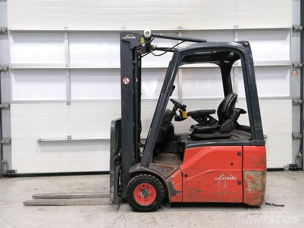 Linde E14-01 Elektriniai šakiniai krautuvai
