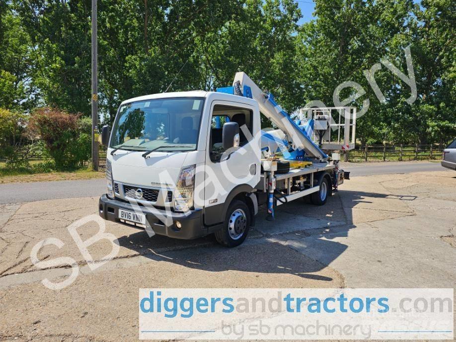 Nissan NT400 Ant vilkikų montuojamos kėlimo platformos