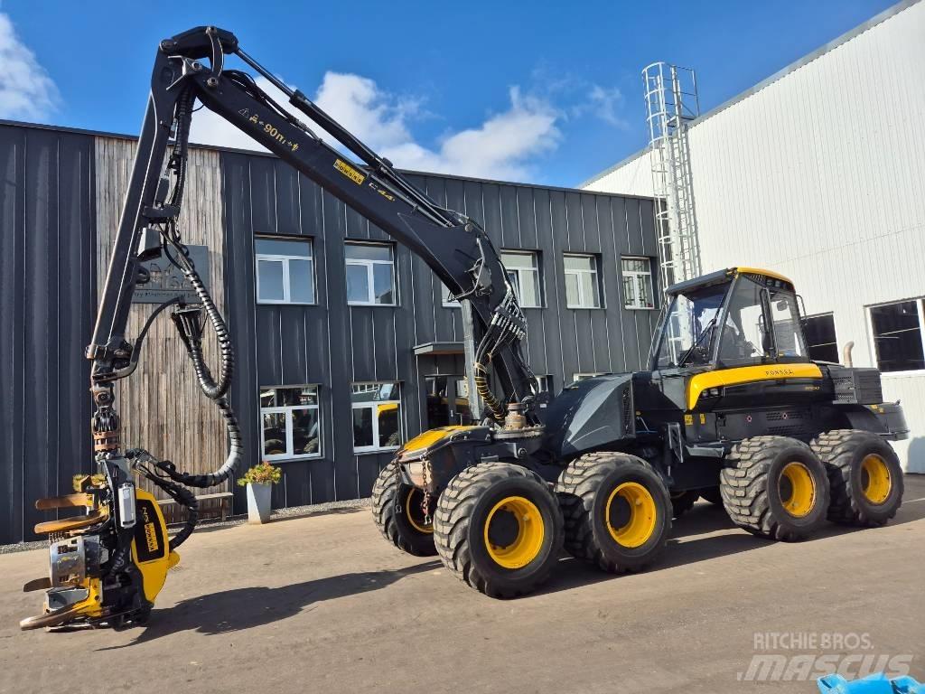 Ponsse Ergo 8W Miško technika (Harvesteriai)