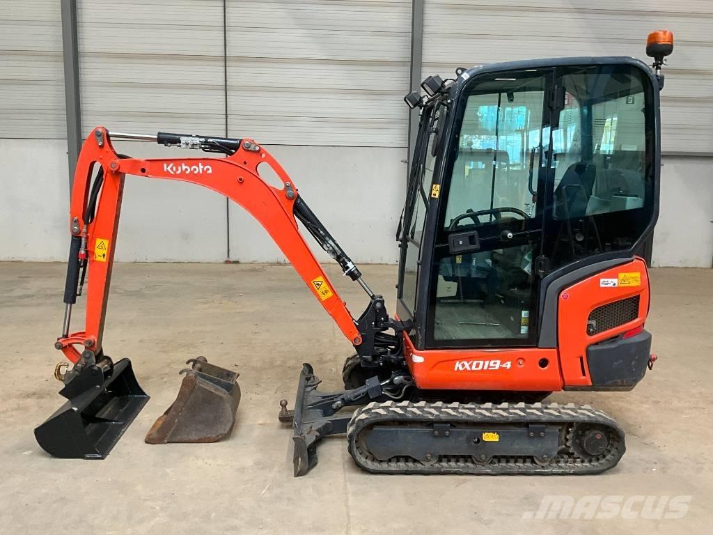 Kubota KX 019-4 Mini ekskavatoriai < 7 t