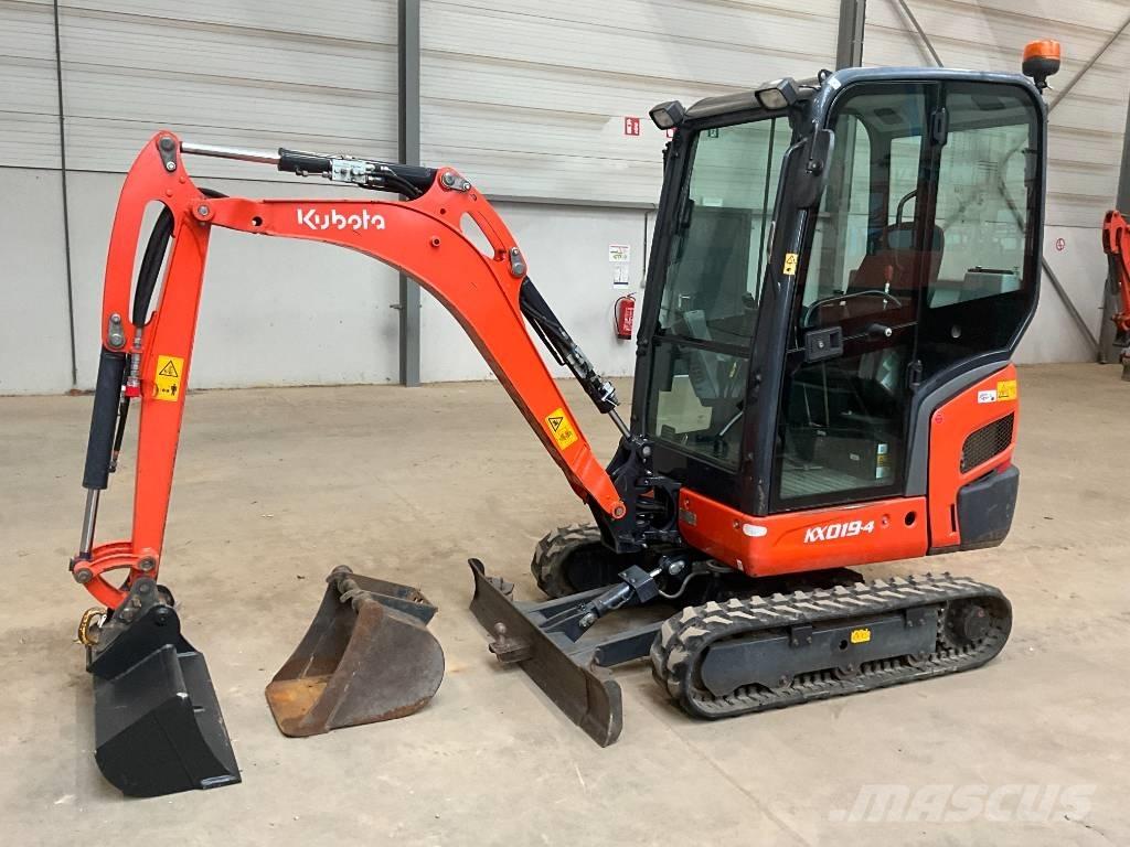 Kubota KX 019-4 Mini ekskavatoriai < 7 t